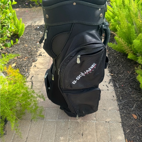 Golf cart bag with club dividers by B square . - Picture 3 of 10